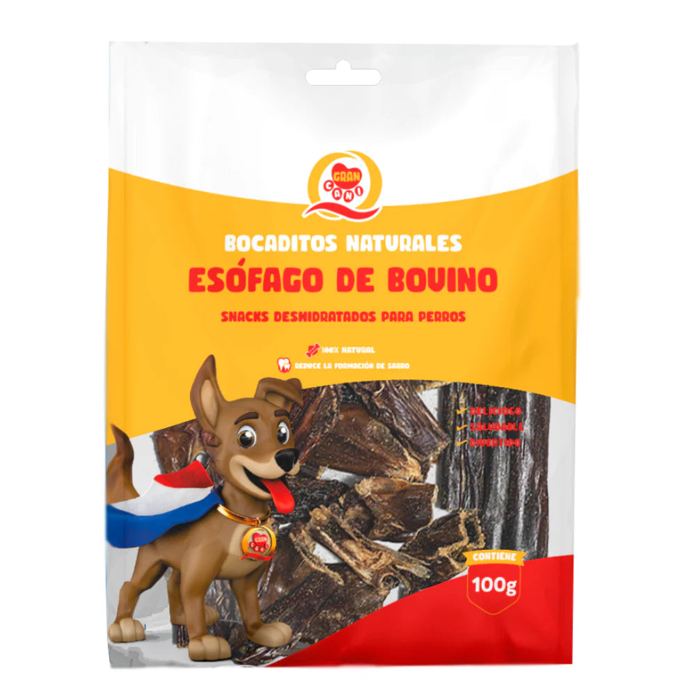 Esófago de bovino 100gr - Gran Cani