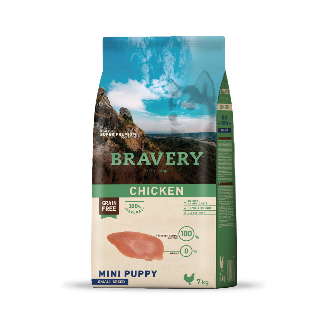 Bravery Chicken Mini Puppy 7KG