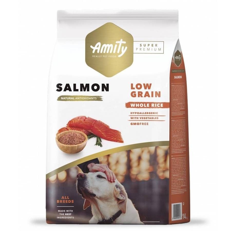AMITY Salmón Perro adulto 4 KG