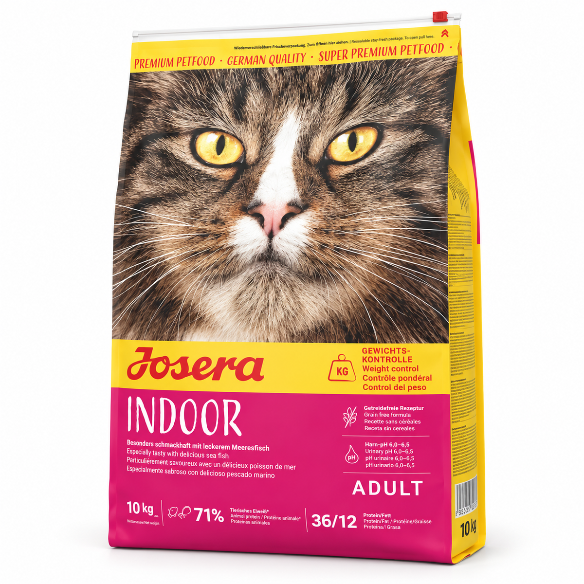 Josera Indoor Gatos Castrados 10KG - Super Premium