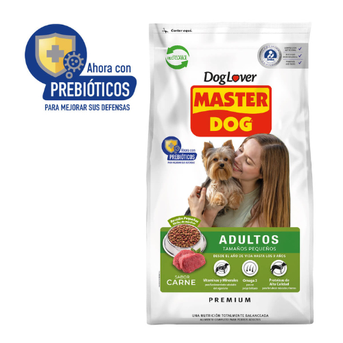 Master Dog Perro adulto razas pequeñas Carne 18KG