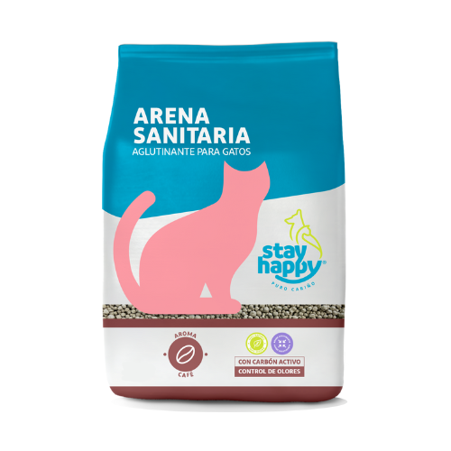 Stay Happy Arena Aglutinante Cafe Moca 20KG PROMOCIÓN