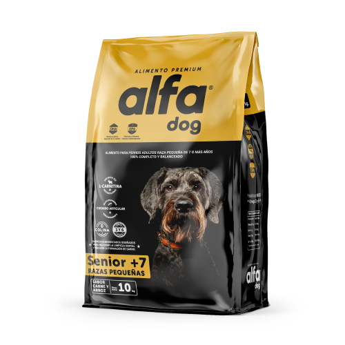 Alfa Dog Premium Senior Raza pequeña 10KG