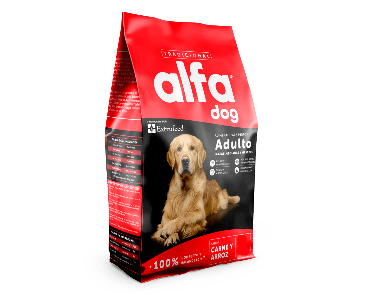 Alfa Dog Tradicional perro adulto 25KG