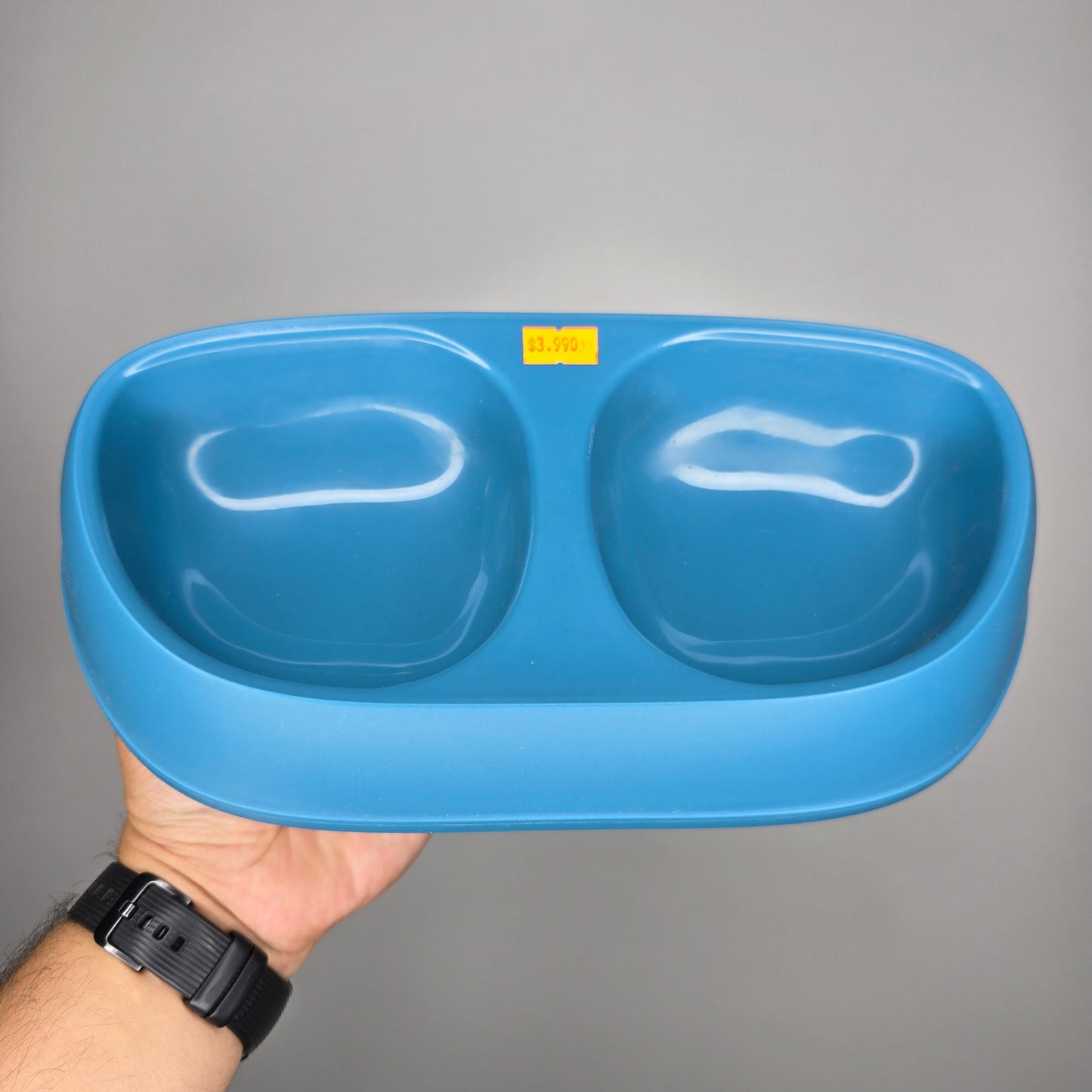 Plato doble para mascotas - Plastico Buen Amigo