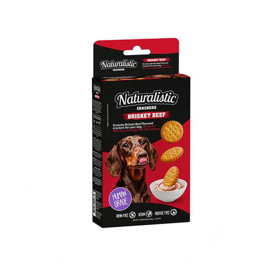 Naturalistic NT Crackers Brisket Beef 200gr