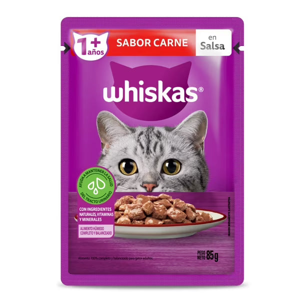 Whiskas Sachet sabor Carne 85gr