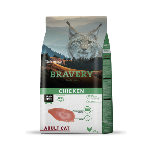 Bravery Chicken Adult Cat 2KG