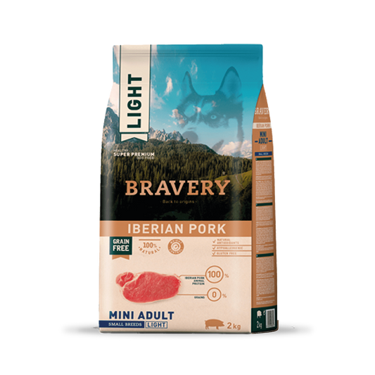 Bravery Light Iberian Pork Mini Adult Small Breeds 2KG