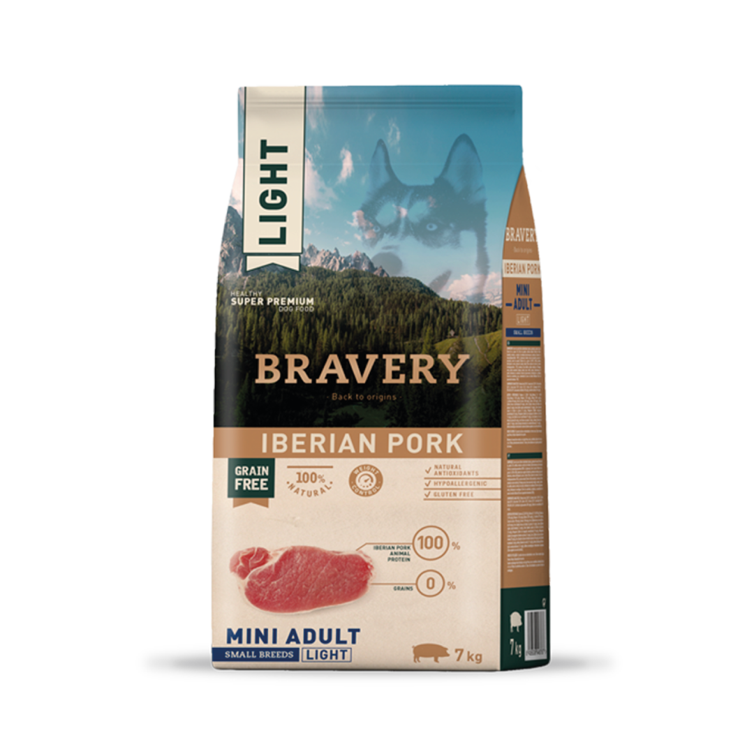 Bravery Light Iberian Pork Mini Adult Small Breeds 7KG