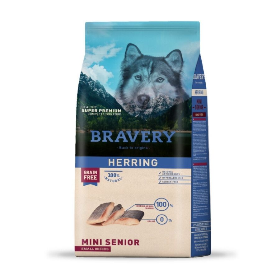 Bravery herring senior small breeds 7KG