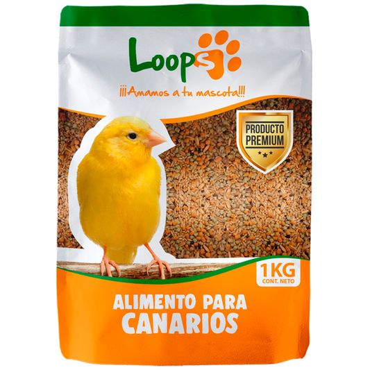 Loops Canarios 1 KG Alimento para Canarios