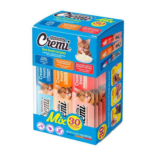 Cremi Box Mix Sabores Marinos - 30 tubitos