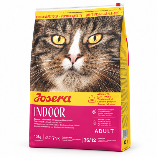 Josera Indoor Gatos Castrados 10KG - Super Premium