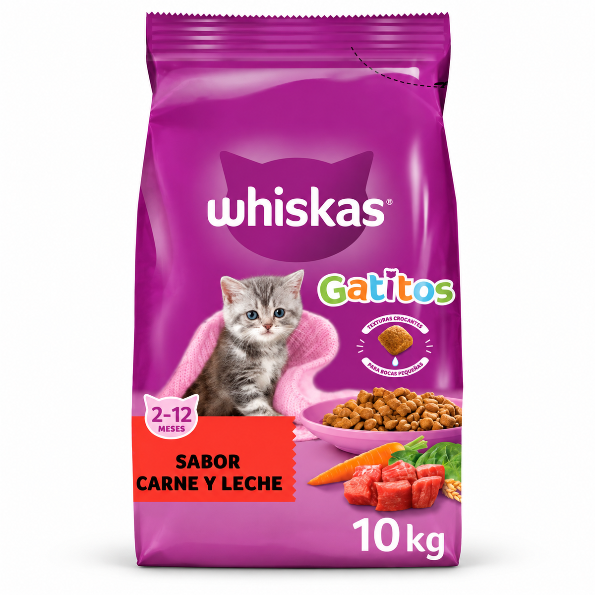 Whiskas Carne Kitten Gatitos 10kg
