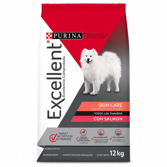 Excellent Skin Care con Salmón para perros Adultos 12KG