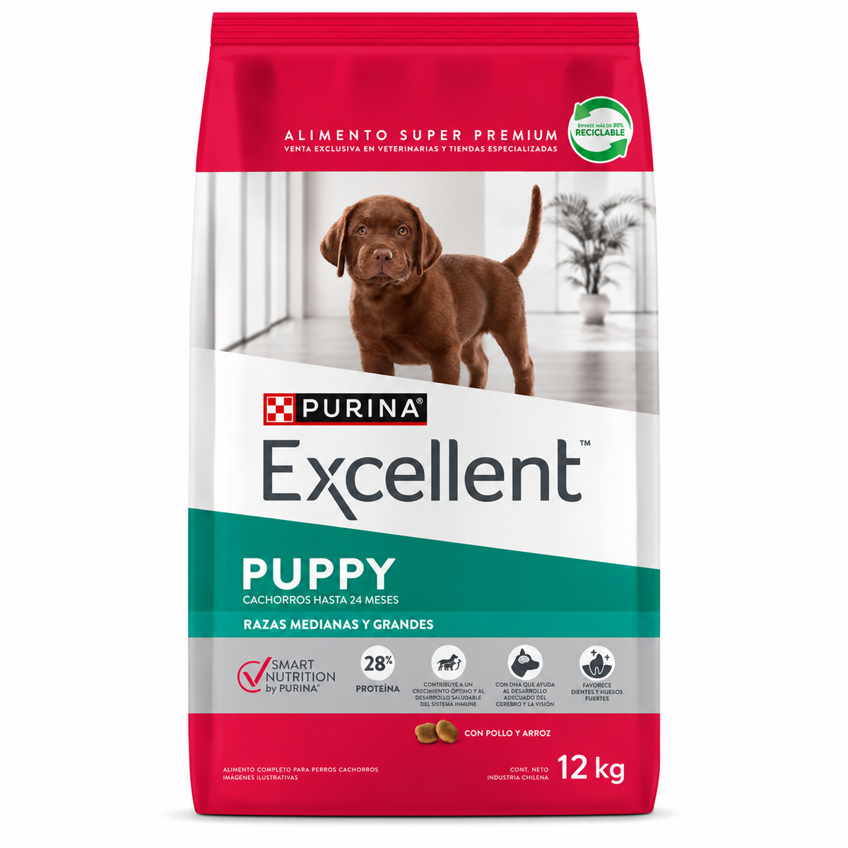 Excellent Cachorro de Razas Medianas y Grandes 12KG