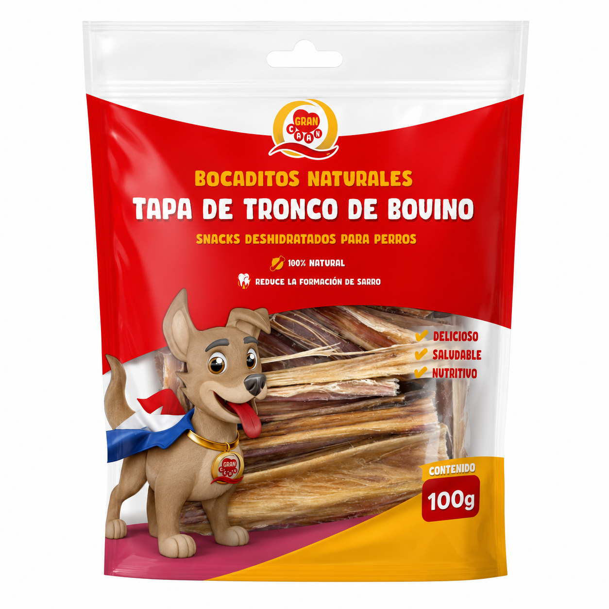 Tapa de Tronco de Bovino 100gr - Gran Cani