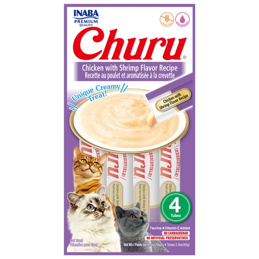 Churu Pollo con camarón 56GR