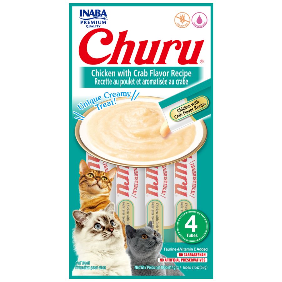 Churu de Pollo con Cangrejo 56 GR