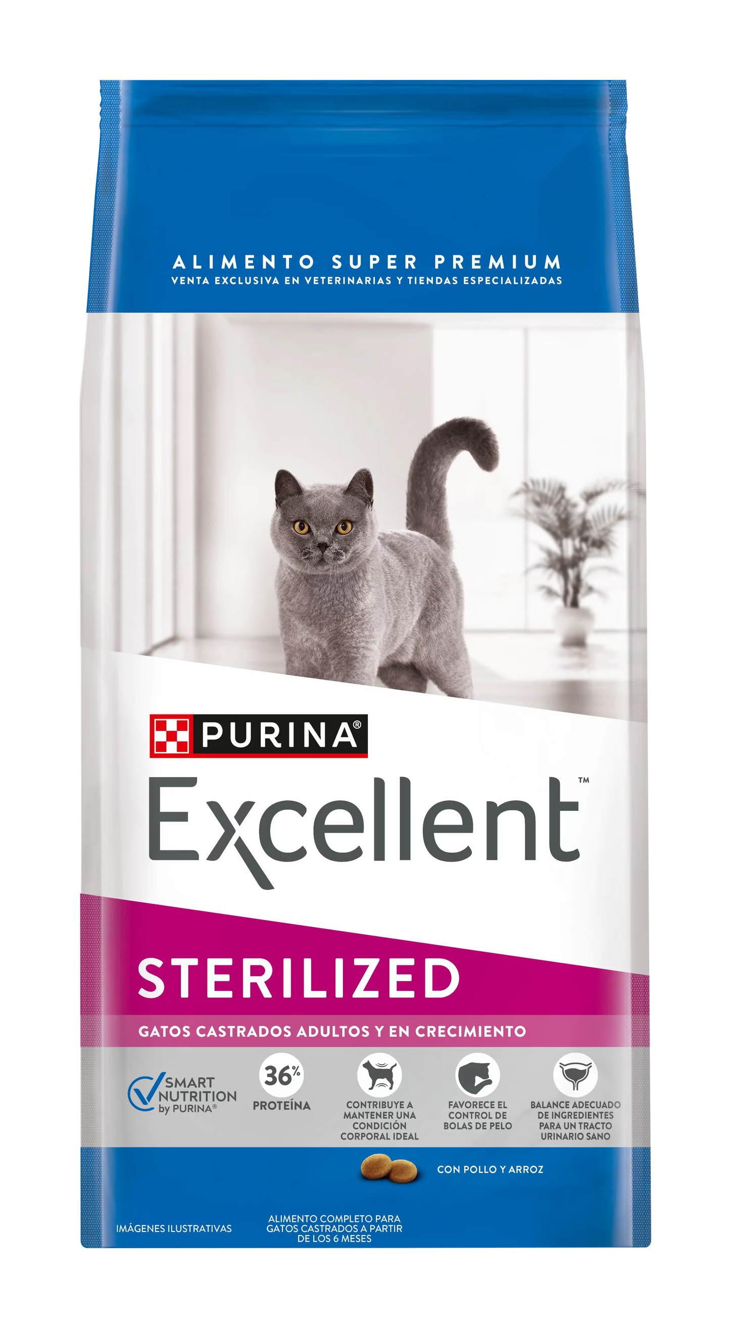 Excellent Sterilized Gato adulto 7.5KG