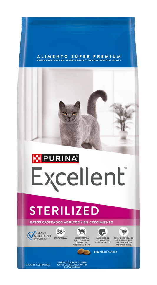 Excellent Sterilized Gato adulto 7.5KG