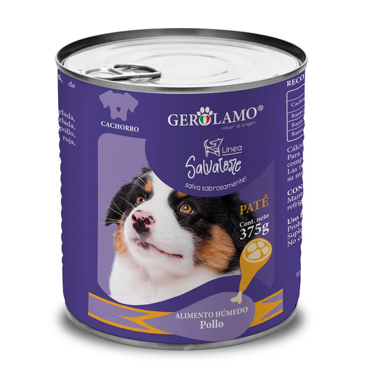 Gerolamo Salvatore lata perro cachorro 375g
