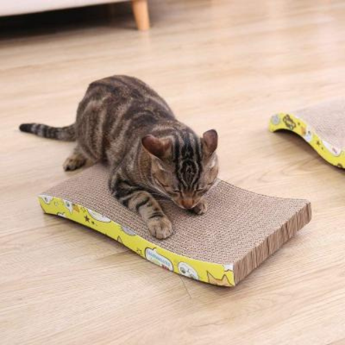 Rascador de cartón para gatos