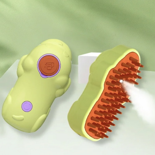 Cepillo de masaje con vapor para Gatos.