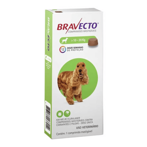 Bravecto 10kg a 20kg (1 Comprimido * 12 semanas)