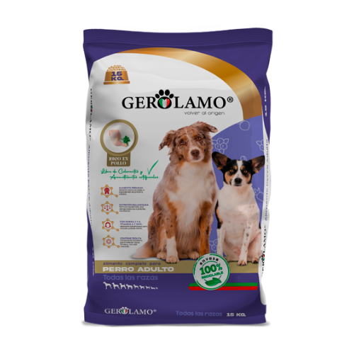 Gerolamo - Perro adulto Todas las razas 15 KG