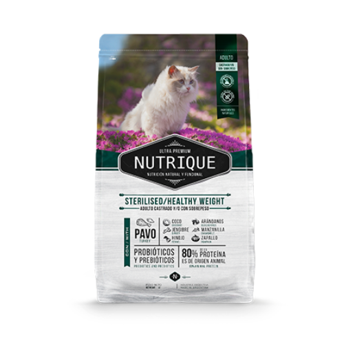 Nutrique Gato Adulto Esterilizado 2KG