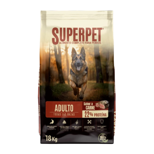 Superpet Perro adulto todas las razas 18KG