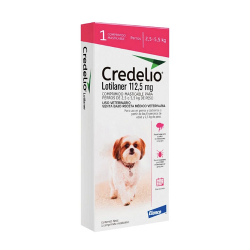Credelio 2.5kg a 5.5kg 1 comprimido