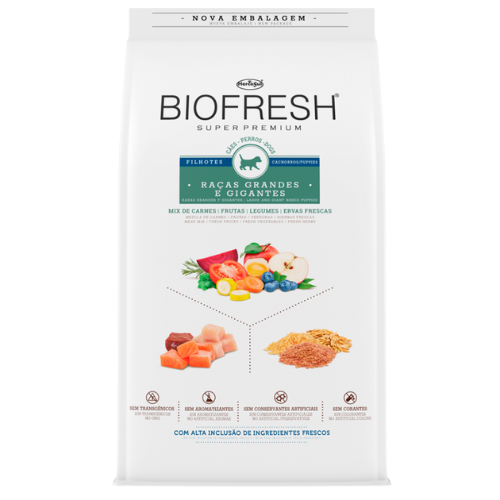Biofresh Perro cachorros razas grandes y gigantes 15KG