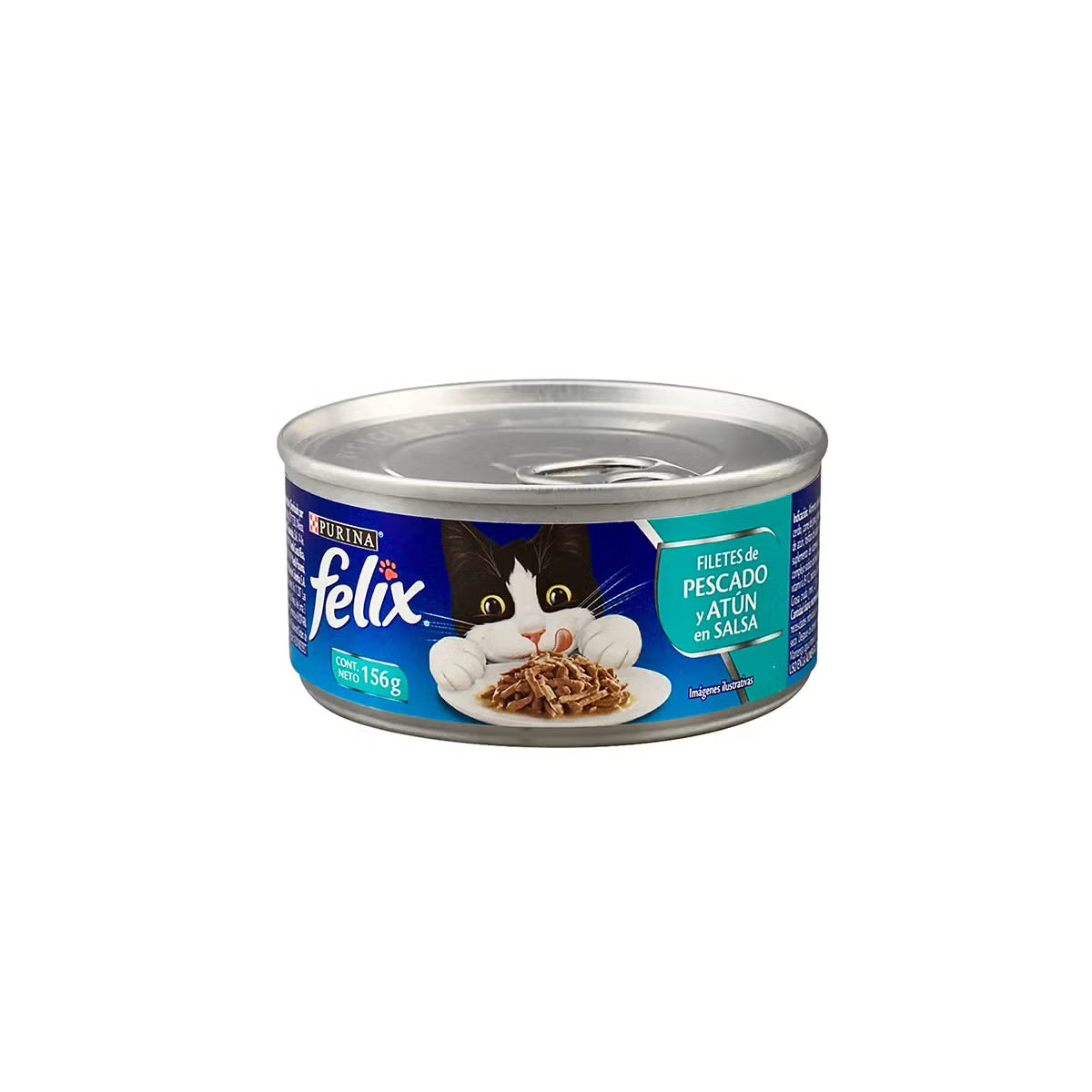 Felix filetes pescado y atún en salsa 156gr