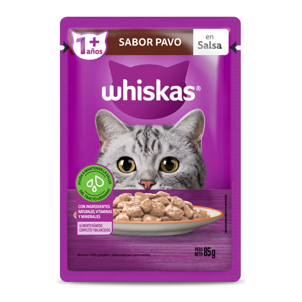 Whiskas Sachet Pavo 85gr