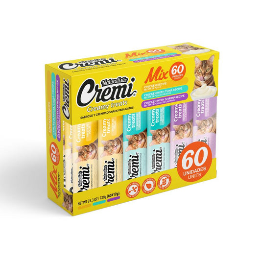 Naturalistic Cremi Box caja mix de pollo 60 sobres