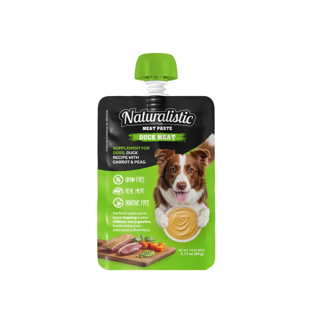 Naturalistic Dog Meat Paste Duck 90 gr