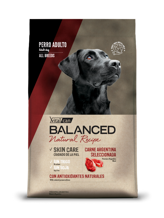 Balanced Perro adulto Carne Argentina seleccionada, 15KG