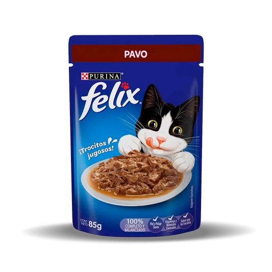 Felix Pavo gato adulto 85g