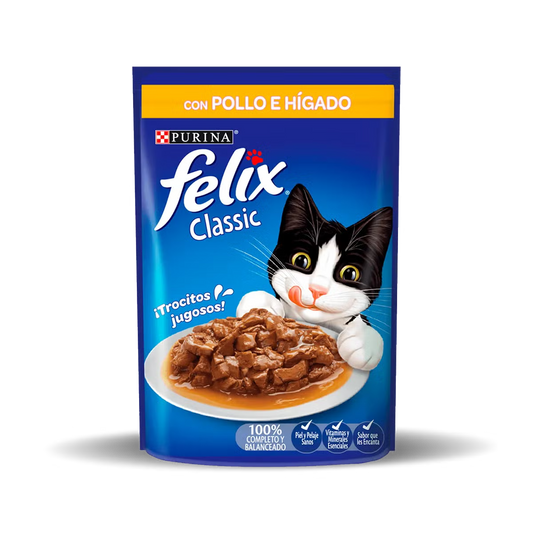 Felix Pollo gato adulto 85g
