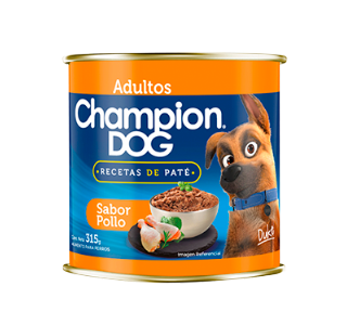 Champion Dog Pate de Pollo - Perro Adulto 315g