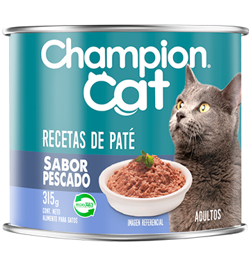 Champion Cat Paté sabor Pescado 315g