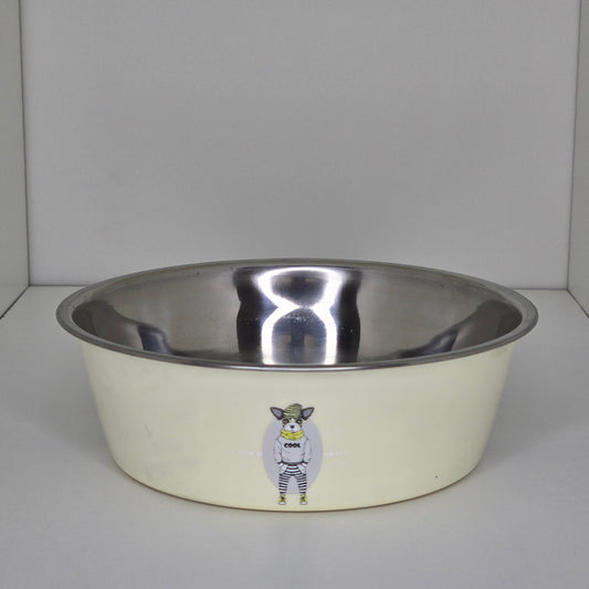 Plato metalico para mascotas 19cm
