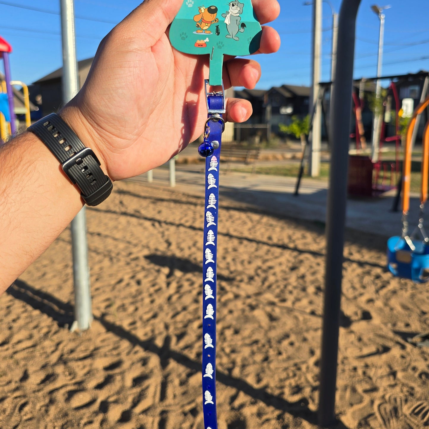 Collar de silicona para Gatos - Diseño de Pez