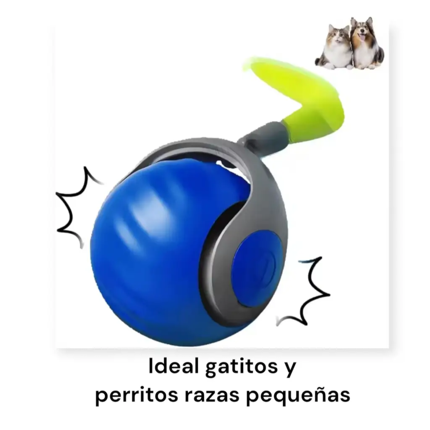 Pelota inteligente intercativa para Gatos y Perros