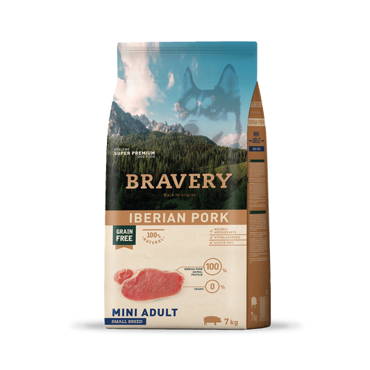 Bravery Iberian Pork Mini Adult Small Breeds 7KG