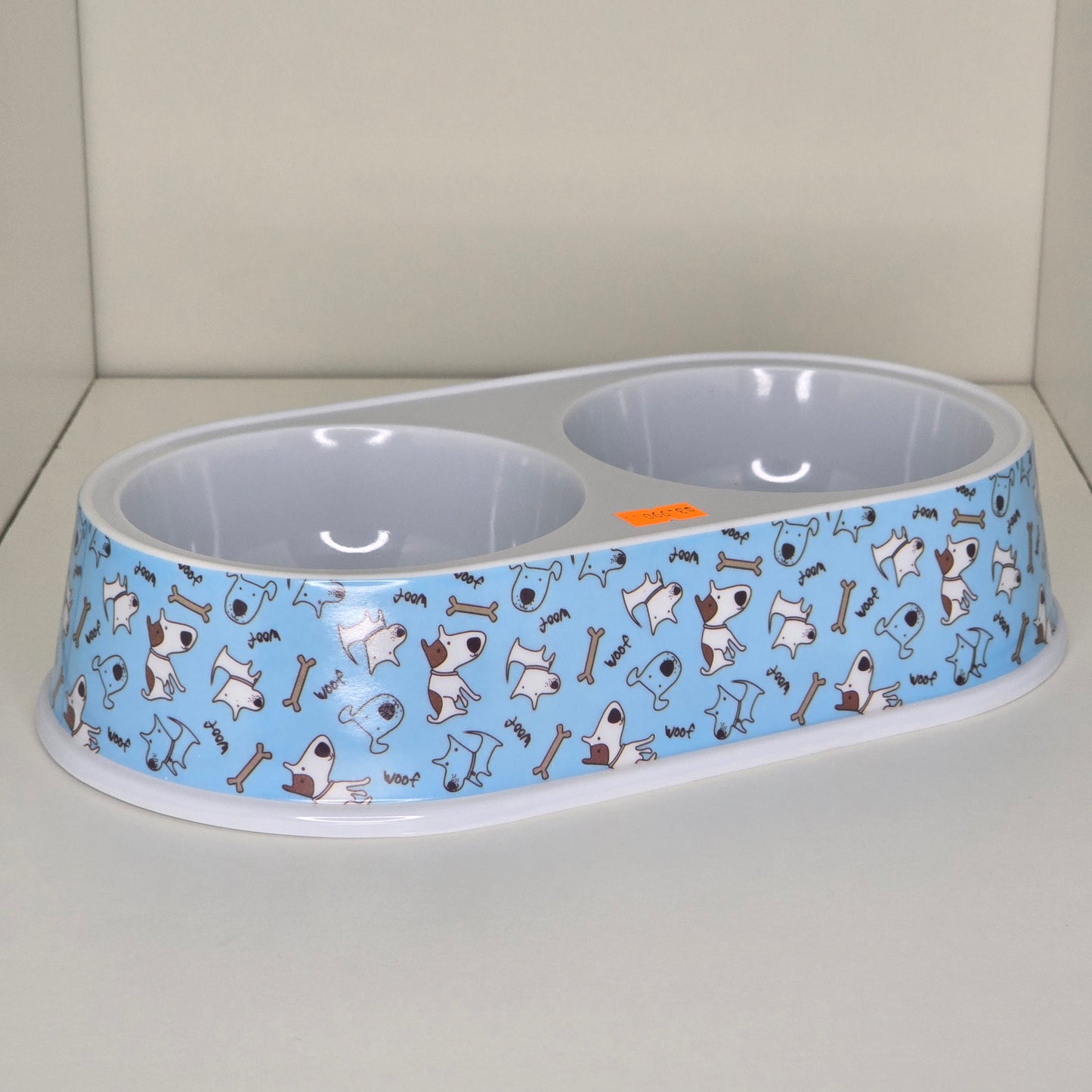 Plato Plastico Doble para mascotas