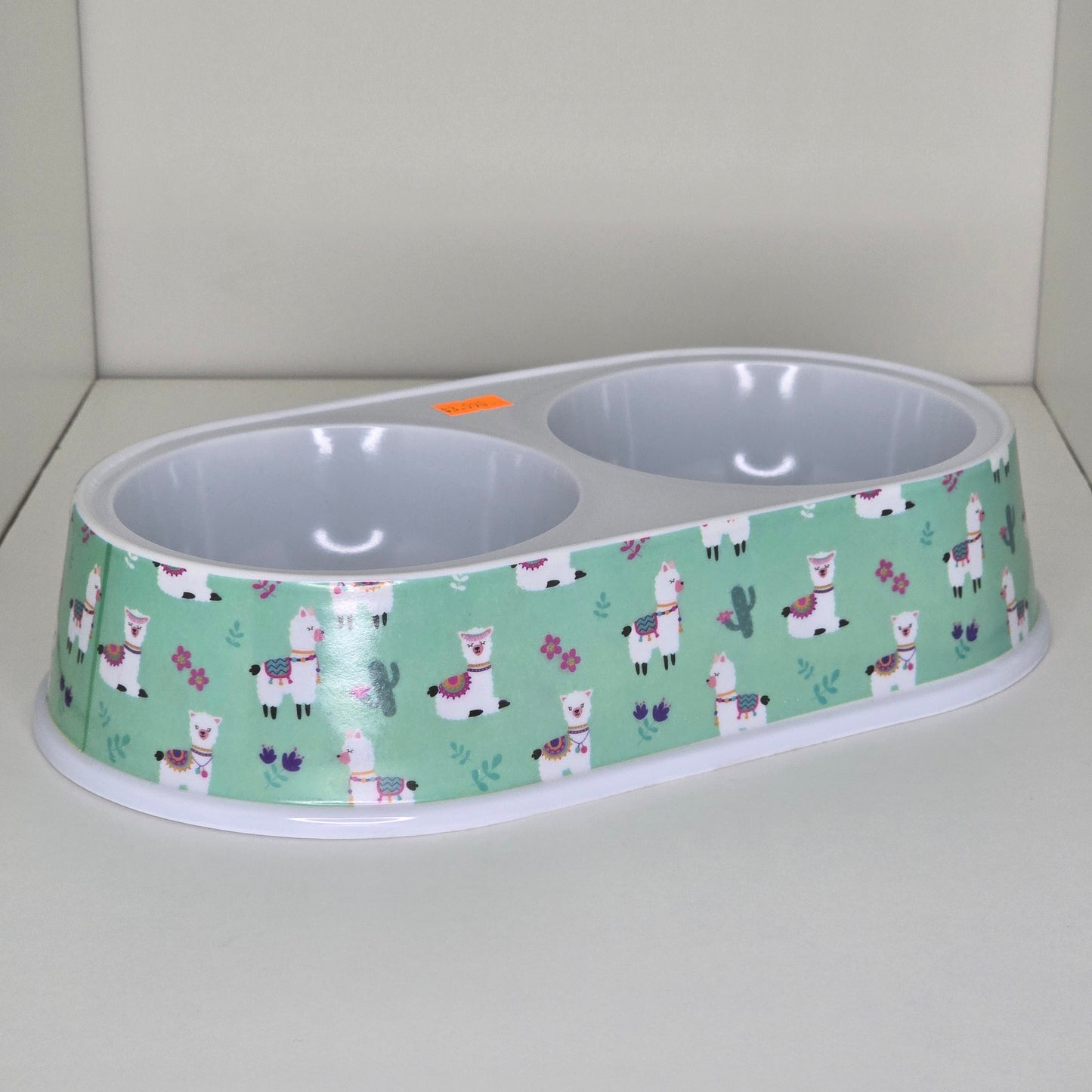 Plato Plastico Doble para mascotas